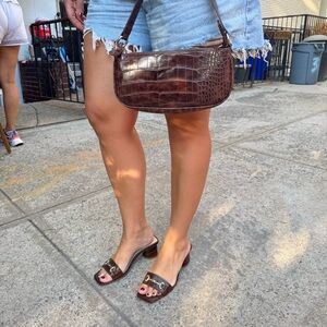 Brown Faux Leather Urban Outfitters Purse